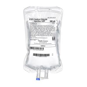Grifols, S.A. IV Injection Solution 0.9% Sodium Chloride 500mL Ba...
