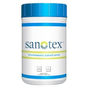 Sanotex Environmental Surface Wipes 10 in x 12 in 6Rl/Case