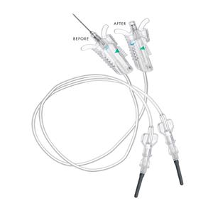 VanishPoint Blood Collection Set 21g 3/4" Dark Green Safety 12" T...