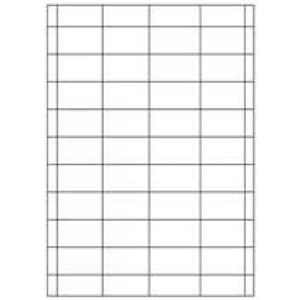 Chart Labels Laser Portrait 2x1" White 100/Pack 100/Pk