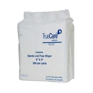 Dry Wipes Disposable Polyester 9 in x 9 in White 3600/Ca
