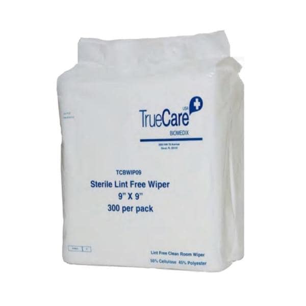 Dry Wipes Disposable Polyester 9 in x 9 in White 3600/Ca