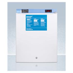 Accucold Vaccine Freezer 1.8 Cu Ft Solid Door -20 to -15C Manual...