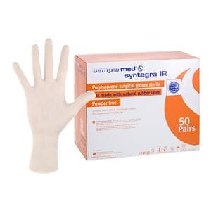 Syntegra IR Polyisoprene Surgical Gloves 9 Cream Not Chemo Approv...