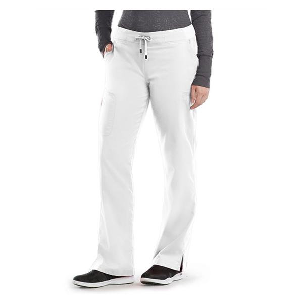 Greys Anatomy Cargo Pant Adult Womens White 4277 Modern Fit Strai...