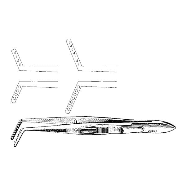 Jameson Muscle Recession Forcep 3-7/8" Each