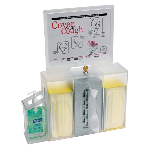Hygiene / Sanitation Station Frosted Acrylic Each