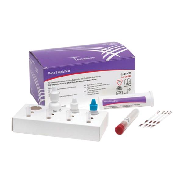 Mono II Test Kit CLIA Waived 25/Kt, 18 KT/CA
