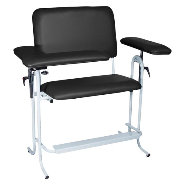 Tech-Med Upholstered Chair Black Bariatric/700lb Capacity 1/Case
