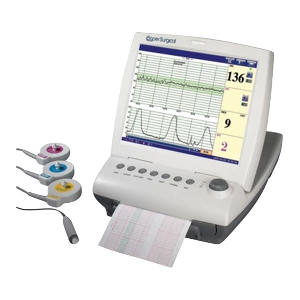 Fetal Heart Transducer New For F9 Fetal Heart Monitor Yellow Ea