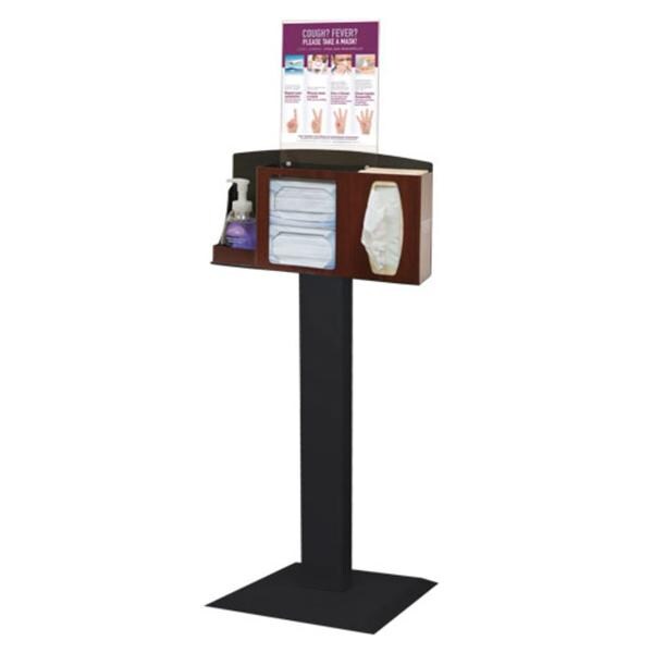 Cover Your Cough Hygiene Station Cherry Each