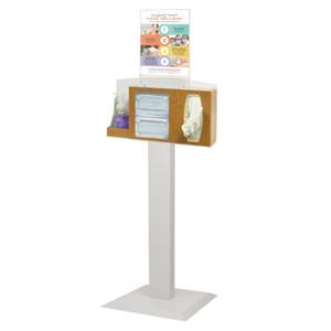 Signature Series Hygiene Dispensing Stand Maple Each