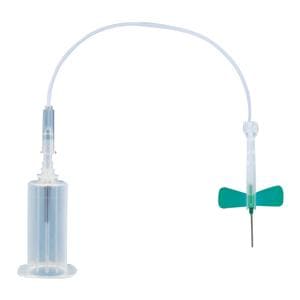 Venous Blood Collection Needle 21g 19mm Green Safety Sterile Disp...