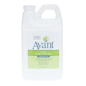 Avant Gel Sanitizer 64 oz Ethyl Alcohol Fragrance Free Each, 3 EA...