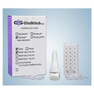 GluSeal Adhesive Bandage Liquid Clear Non-Sterile Ea