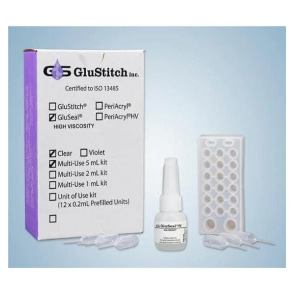 GluSeal Adhesive Bandage Liquid Clear Non-Sterile Ea