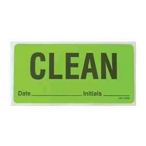 Instrument Label Fluorescent Green 4x1.875" 240/Rl