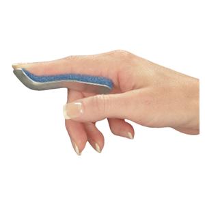 Gutter Splint Finger Aluminum/Foam 4x0.875" Ambidextrous
