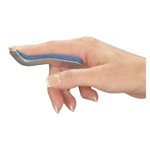 Gutter Splint Finger Aluminum/Foam 4x0.875" Ambidextrous