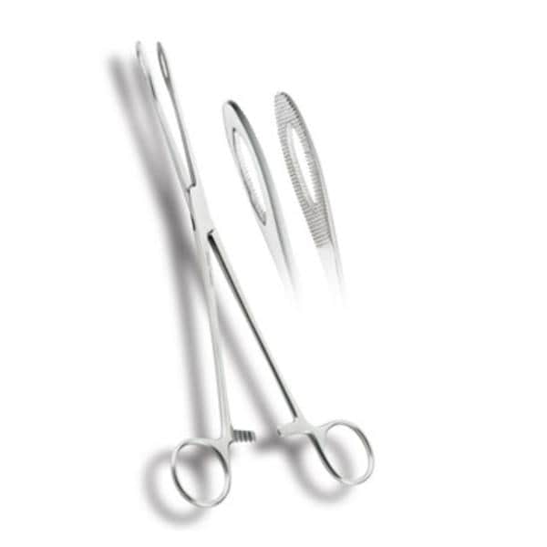 Euro-Med Foerster Uterine Forcep Straight 10" Each