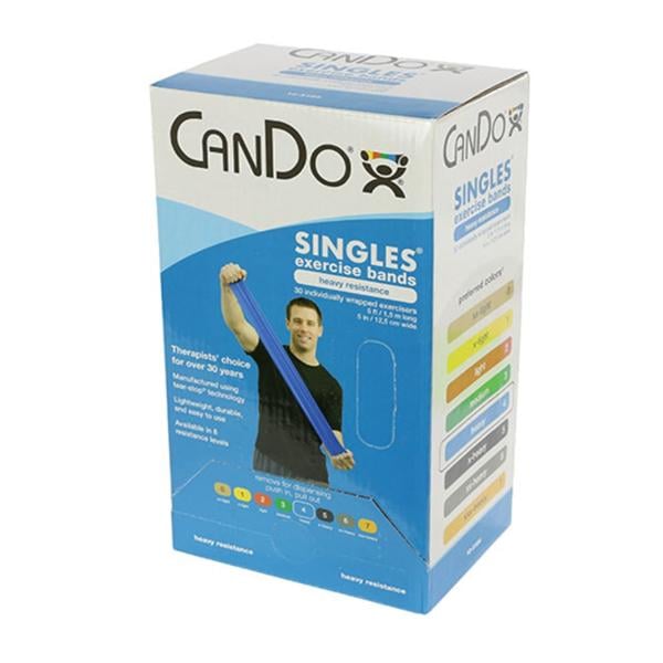 CanDo Exercise Band 5' Blue Heavy