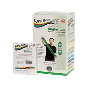 Sup-R Band Exercise Band Dispenser 5' Green Medium