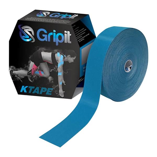 Strapit Kinesiology Tape Cotton/Lycra/Spandex 2"x34yd Blue Not Ma...