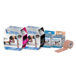 Strapit Advance Kinesiology Tape Viscose/Synthetic 2"x5.5yd Pink...