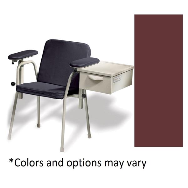 281 Blood Drawing Chair Cranberry Ea