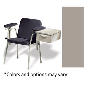 286 Ultra Free Blood Drawing Chair UF Dark Linen Ea