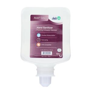 Alcare Extra Foam Sanitizer 1000 mL Refill Bottle Fragrance Free 6/Ca