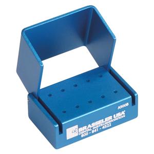Bur Block Aluminum Blue Ea