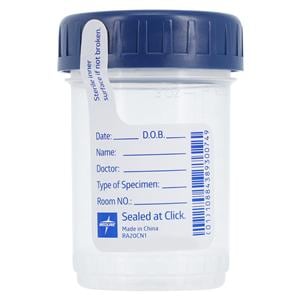 Click N Close Specimen Container 3oz Silicone Sterile Path 400/Ca