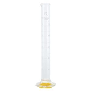 Clear Heat Resistent Glass Graduated Cylinder 50mL Each