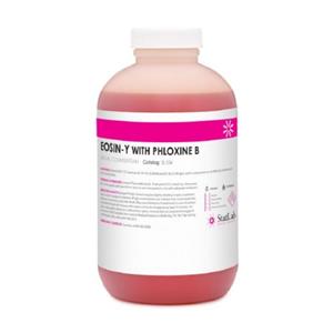 Stain Eosin-Y 500mL With Phloxine 1 Bottle Each of Cleaning Solutions A Ea