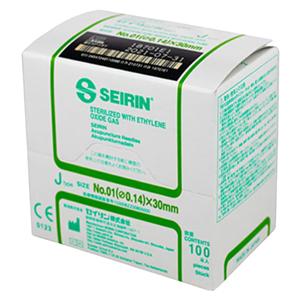 Seirin Acupuncture Needle .14x30mm Conventional 100/Bx