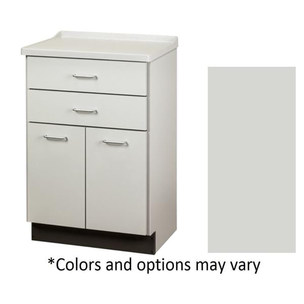 Cabinet 2 Door/2 Drawer Gray Each