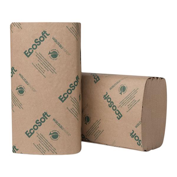 EcoSoft Singlefold Towels 9" x 10" 16/Case