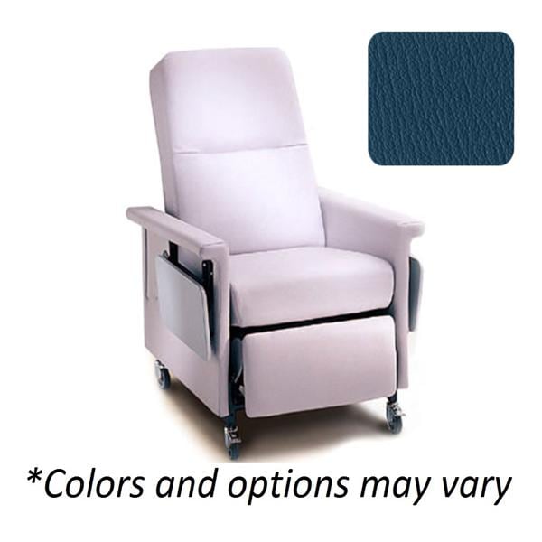 59 Series Medical Recliner Powder Coated Steel Frame 300lb Man ClnlBl Ea