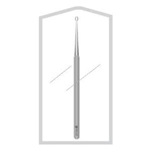 Ear Curette 5-3/4" Plastic Sterile Disposable 50/Ca