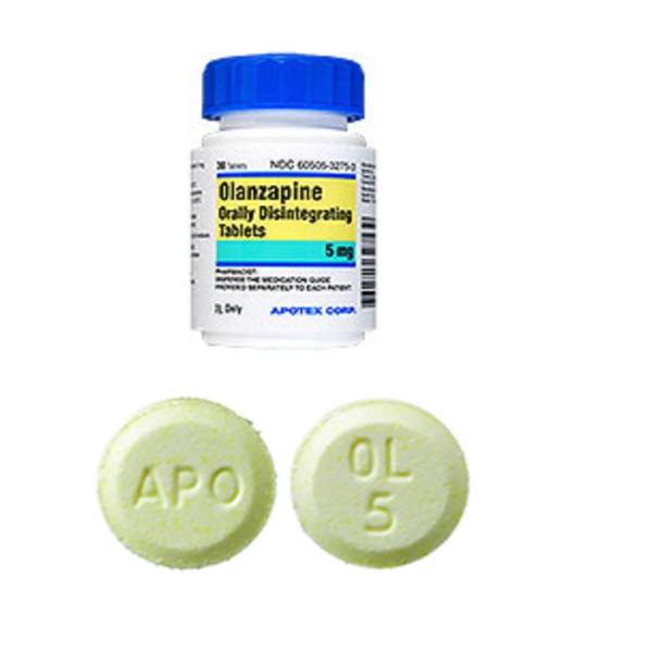 Olanzapine Orally Disintegrating Tablets 5mg Bottle 30/Bottle Each