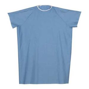 Convalescent Gown Adult Blue Ea