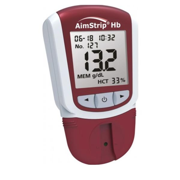 AimStrip Hemoglobin Meter CLIA Waived With Bead Optical Verifiers...