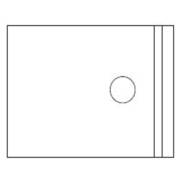 24x40" Sterile Surgical Drape 4" Fenestrated