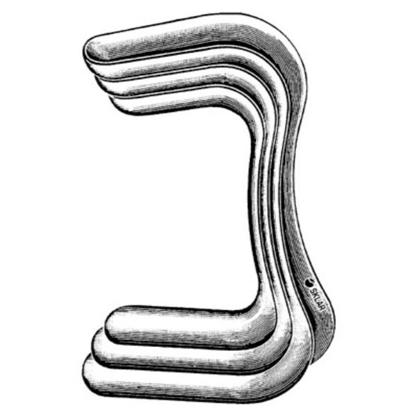 Sims Vaginal Retractor 7-3/4" Stainless Steel Non-Sterile Reusable Ea