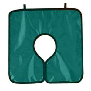 Cling Shield Lead-Free X-Ray Apron Pano Pncho Adult Forest Green w/o Coll Ea