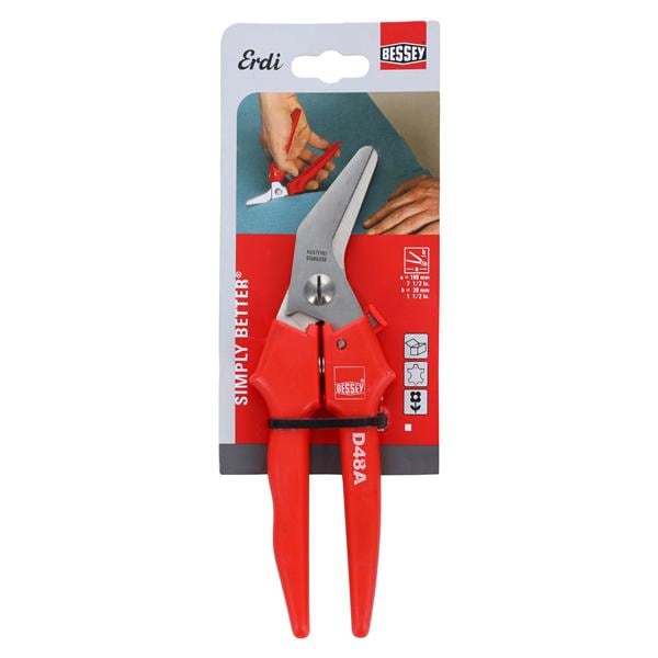 Utility Shears Angled 7-1/2" Stainless Steel Each