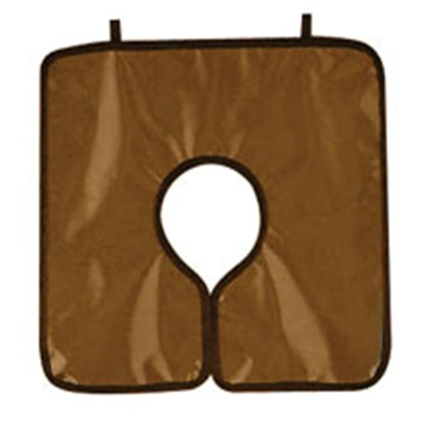 Cling Shield Lead-Free X-Ray Apron Panoramic Poncho Adult Beige w/o Coll Ea