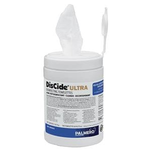 Towelette Disinfectant DisCide Ultra Small 6 in x 6.75 in 160/Pac...