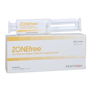 ZONEfree Zinc-Oxide Non-Eugenol Temporary Cement Translucent 15 Gm Syr Pkg Ea